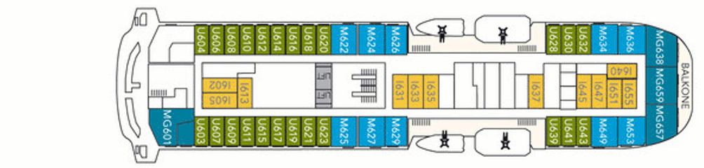 Deckplan Deck 4 – Fram