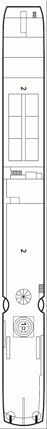 Deckplan Sonnendeck – Maxima