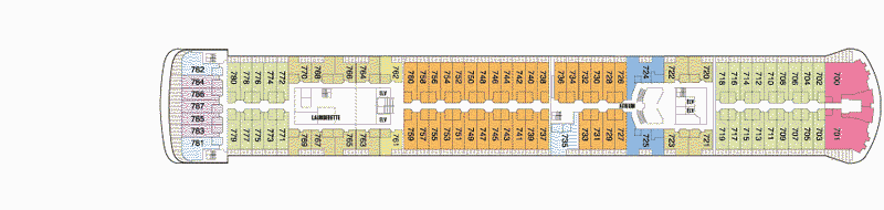 Deckplan Deck 7 – Seven Seas Voyager