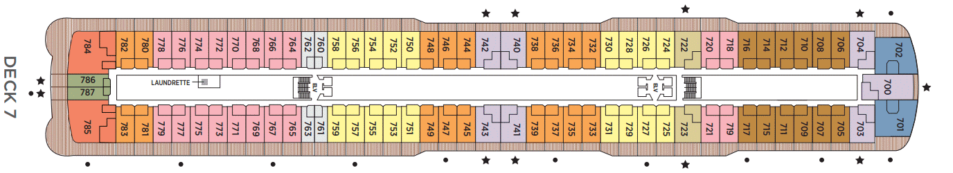 Deckplan Deck 7 – Seven Seas Splendor