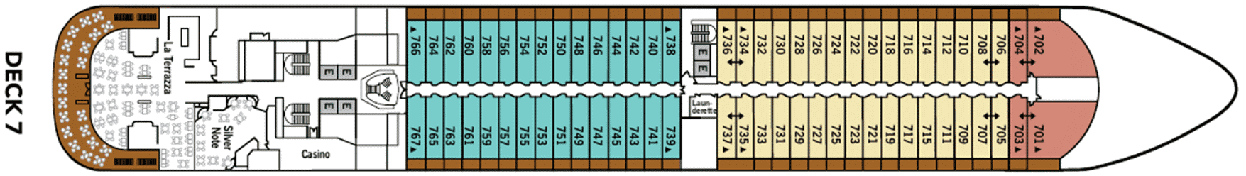 Deckplan Deck 7 – Silver Dawn