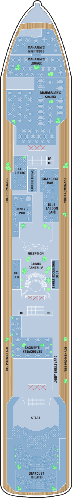 Deckplan Deck 07 – Norwegian Spirit