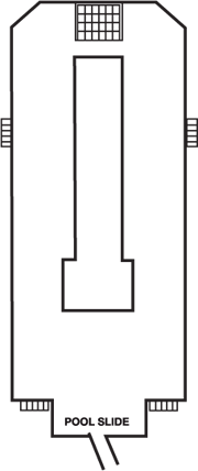 Deckplan Sky Deck – Carnival Conquest
