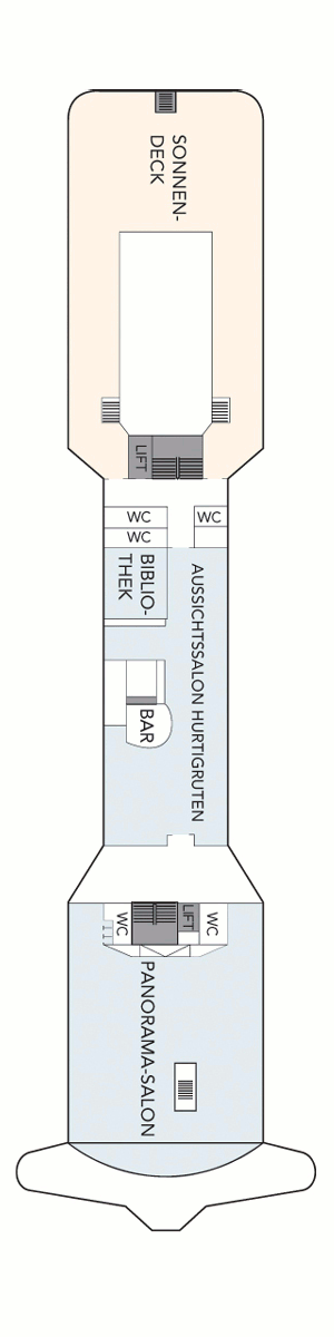 Deckplan Deck 7 – Polarlys