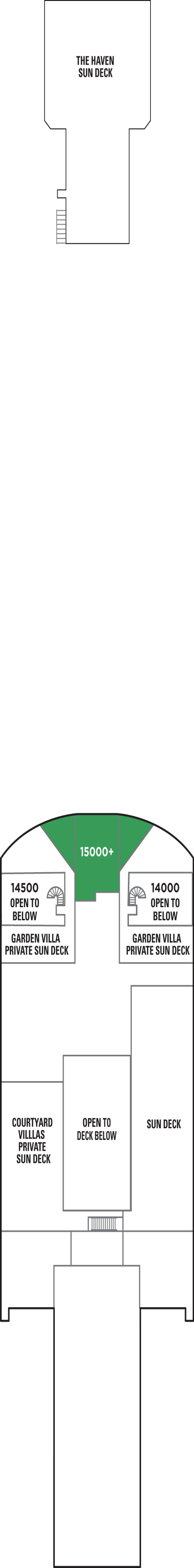 Deckplan Deck 15 – Norwegian Jade