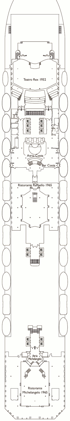 Deckplan Buenos Aires Deck – Costa Fortuna