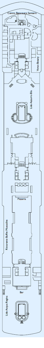 Deckplan Orchidea Deck – Costa Deliziosa