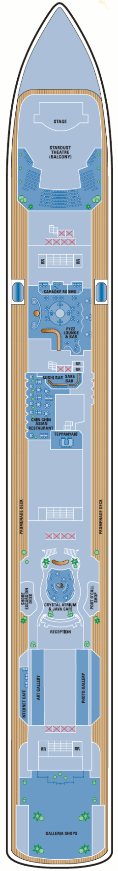 Deckplan Deck 07 – Norwegian Jewel