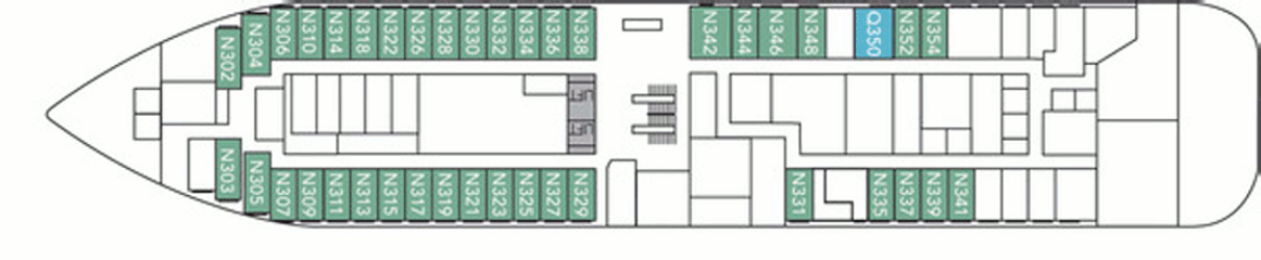 Deckplan Deck 1 – Fram