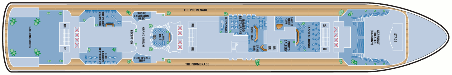 Deckplan Deck 07 – Norwegian Dawn