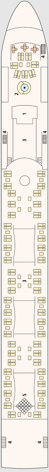 Deckplan Deck 4 – A-Rosa Alea