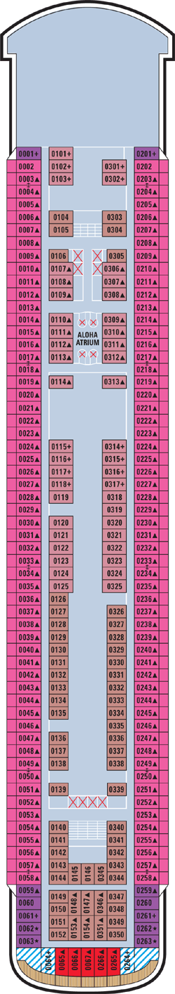 Deckplan Norway Deck – Norwegian Sky