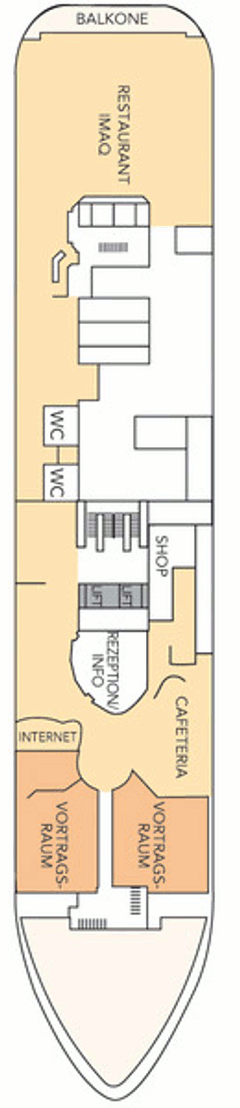 Deckplan Deck 2 – Fram