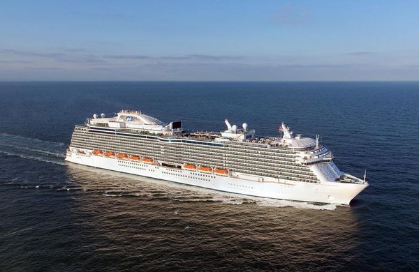 Royal Princess – Die Royal Princess in der Aussenansicht