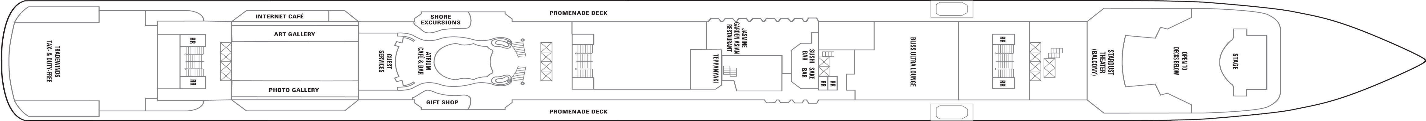 Deckplan Deck 07 – Norwegian Jade