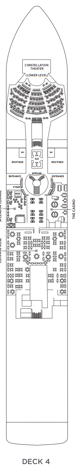 Deckplan Deck 4 – Seven Seas Splendor