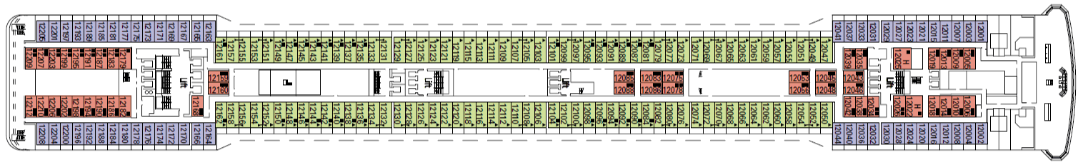 Deckplan Clarinetto – MSC Orchestra