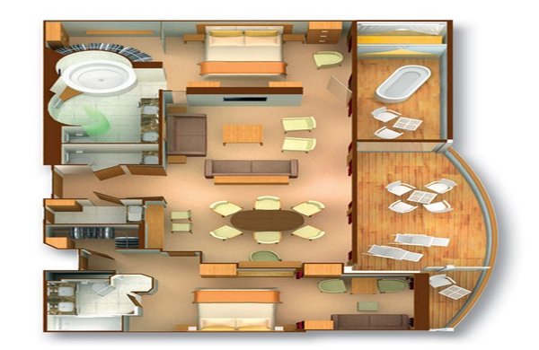 Grand Wintergarten Suite Grundriss