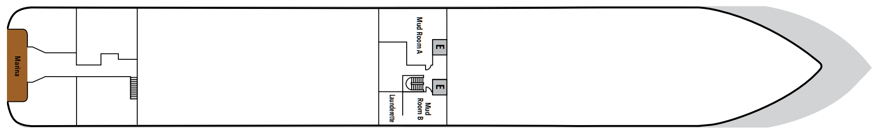 Deckplan Deck 3 – Silver Endeavour
