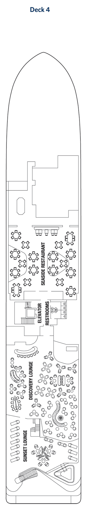 Deckplan Deck 4 – Celebrity Flora