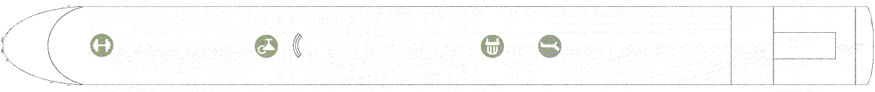 Deckplan Sonnendeck – DCS Amethyst 1