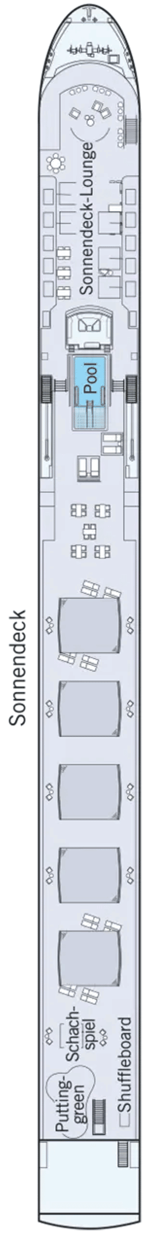 Deckplan Sonnendeck – Amadeus Nova