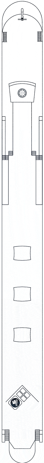 Deckplan Sonnendeck – Viva Voyage