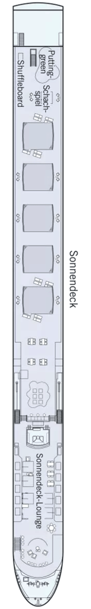 Deckplan 4 - Sonnendeck – Amadeus Riva