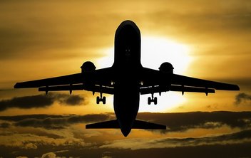 Flugzeug – Anreise zur Kreuzfahrt
