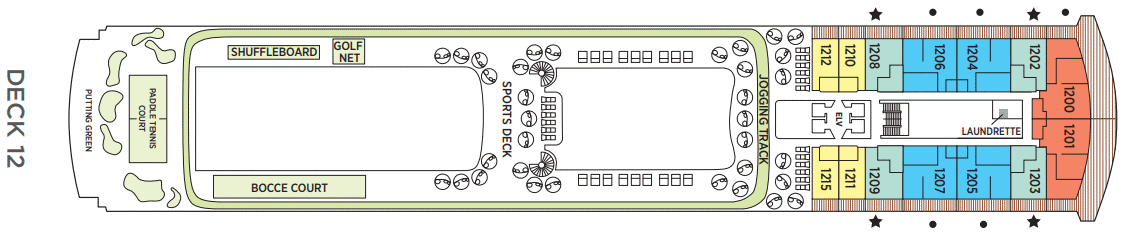 Deckplan Deck 12 – Seven Seas Splendor