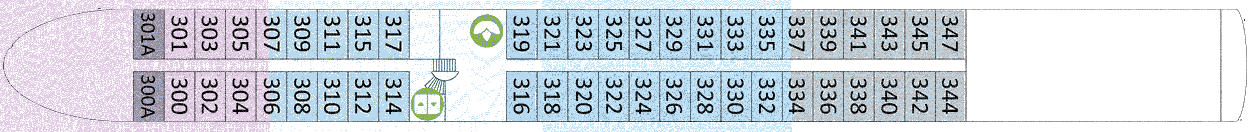 Deckplan Mitteldeck – DCS Amethyst 1