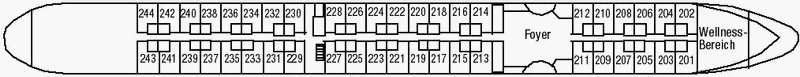 Deckplan Saturndeck – Viktoria