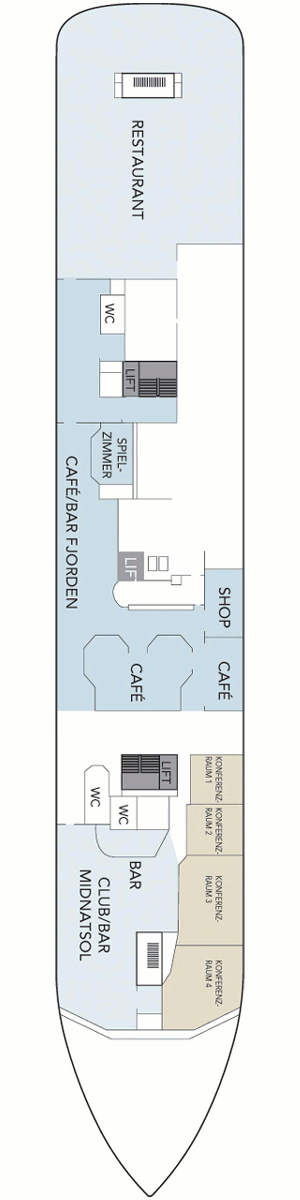Deckplan Deck 4 – Polarlys
