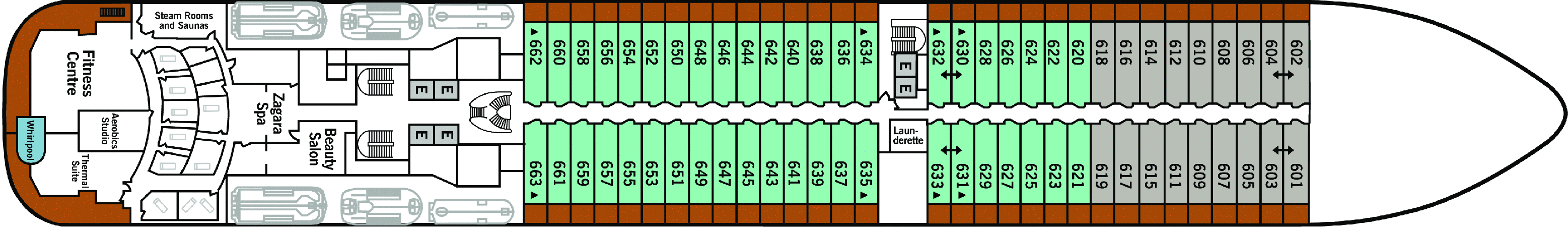 Deckplan Deck 6 – Silver Moon