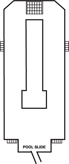 Deckplan Sky Deck – Carnival Valor