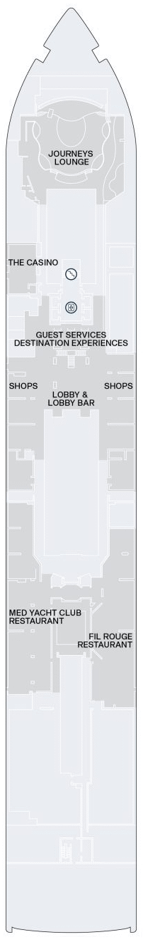 Deckplan Deck 4 – Explora II