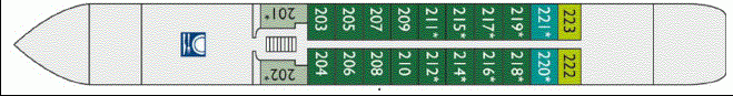 Deckplan Hauptdeck – Katharina von Bora