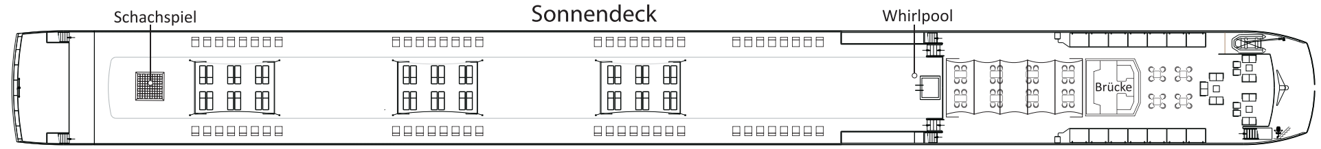 Deckplan Sonnendeck – Adora