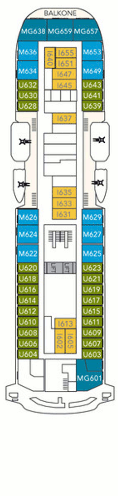 Deckplan Deck 4 – Fram