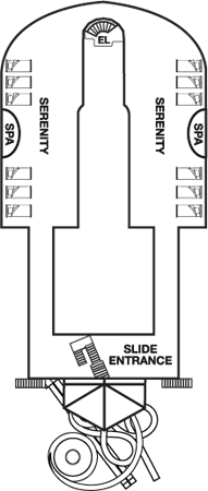 Deckplan Sky Deck – Carnival Dream