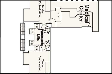 Deckplan Deck 4 Gala – Majestic Princess