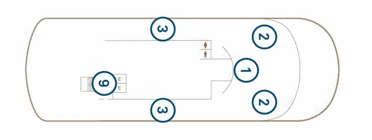 Deckplan Deck 10 – Scenic Eclipse
