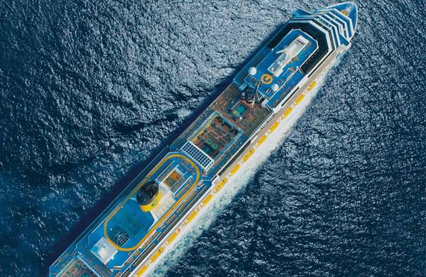 Das Deck der Costa Serena