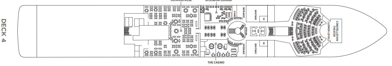 Deckplan Deck 4 – Seven Seas Splendor