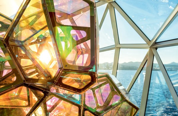 Kunst wird auf diesem Schiff großgeschrieben