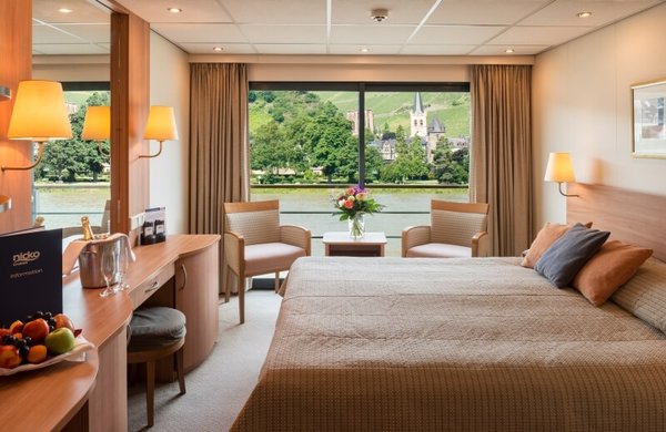 Zweibett Kabine Oberdeck