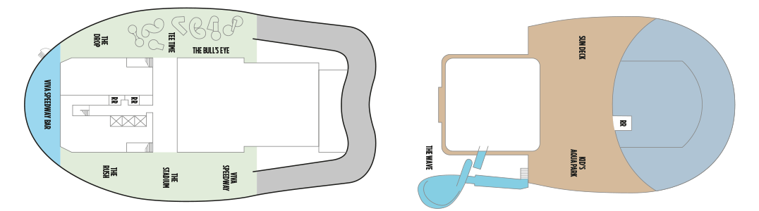 Deckplan Deck 18 – Norwegian Viva