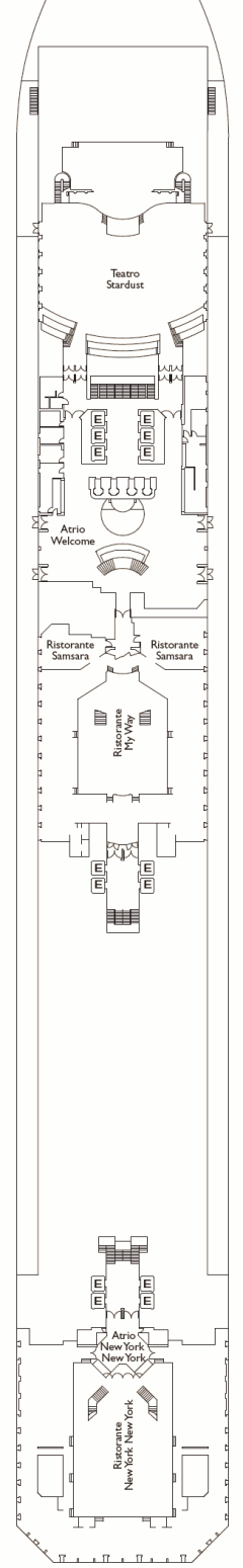 Deckplan Mood Deck – Costa Pacifica