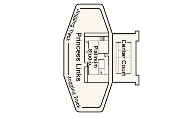 Deckplan  – Crown Princess