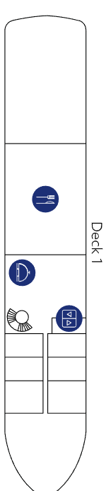 Deckplan Deck 1 – Omar El Khayam